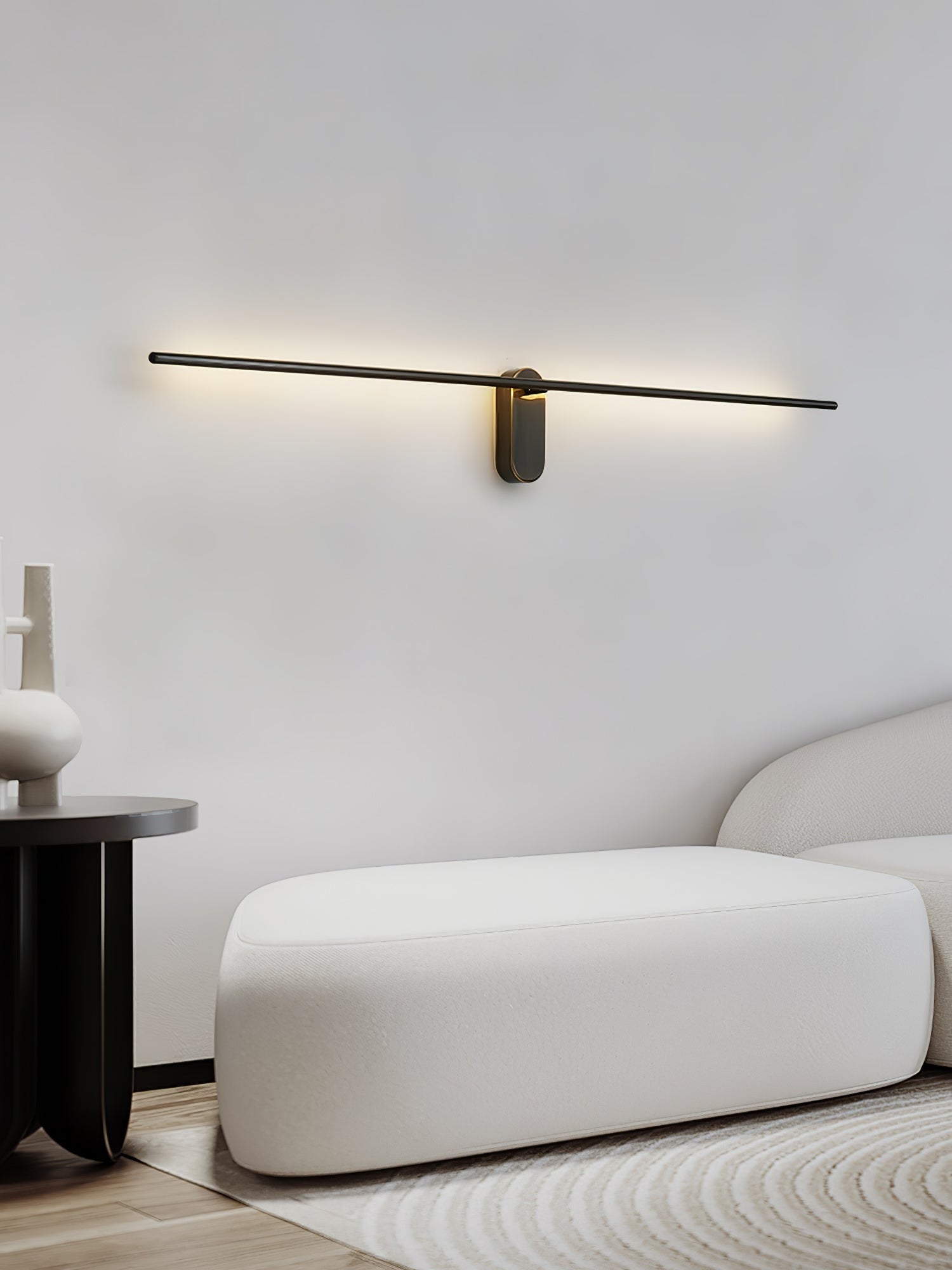 Linear Brass Wall Sconce