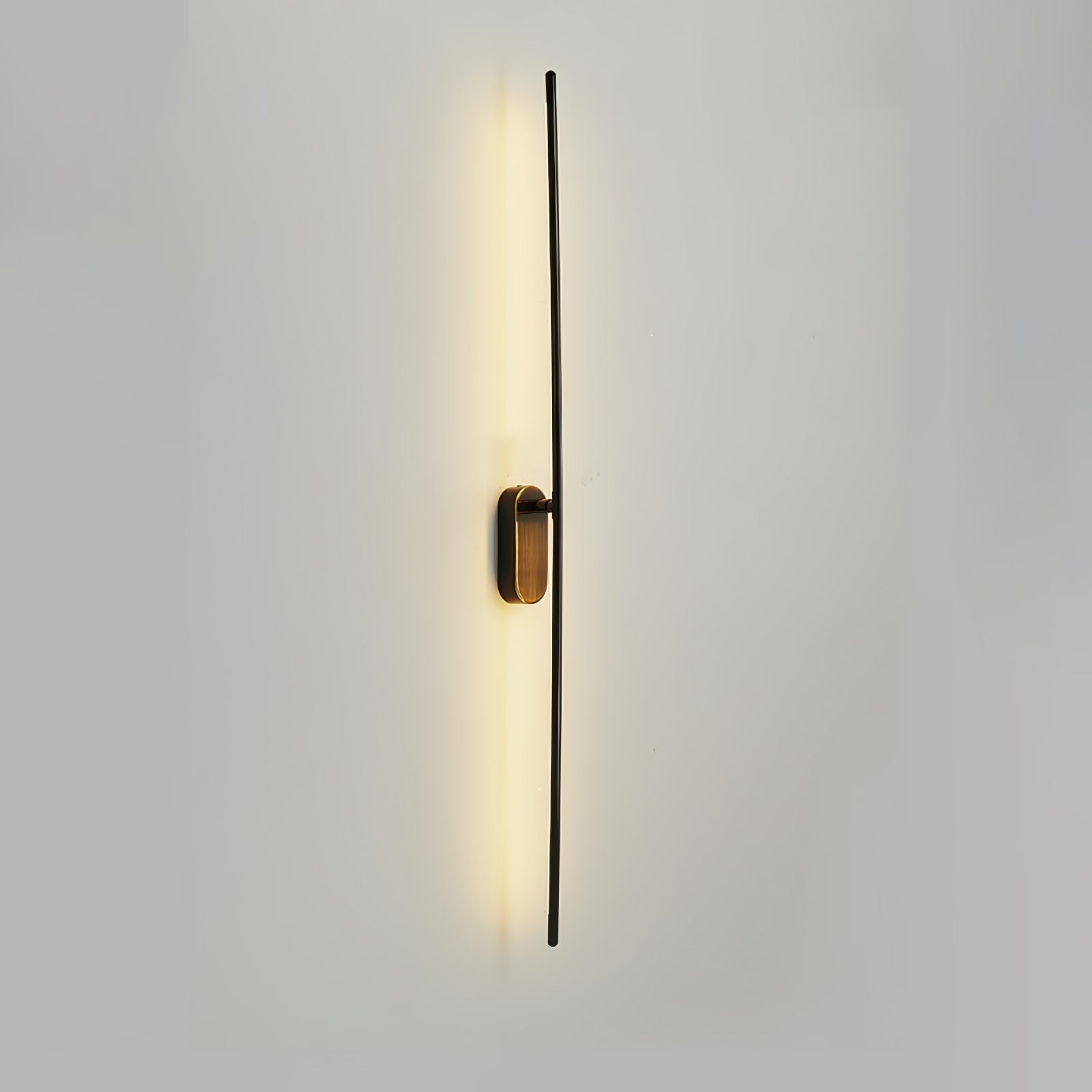 Linear Brass Wall Sconce