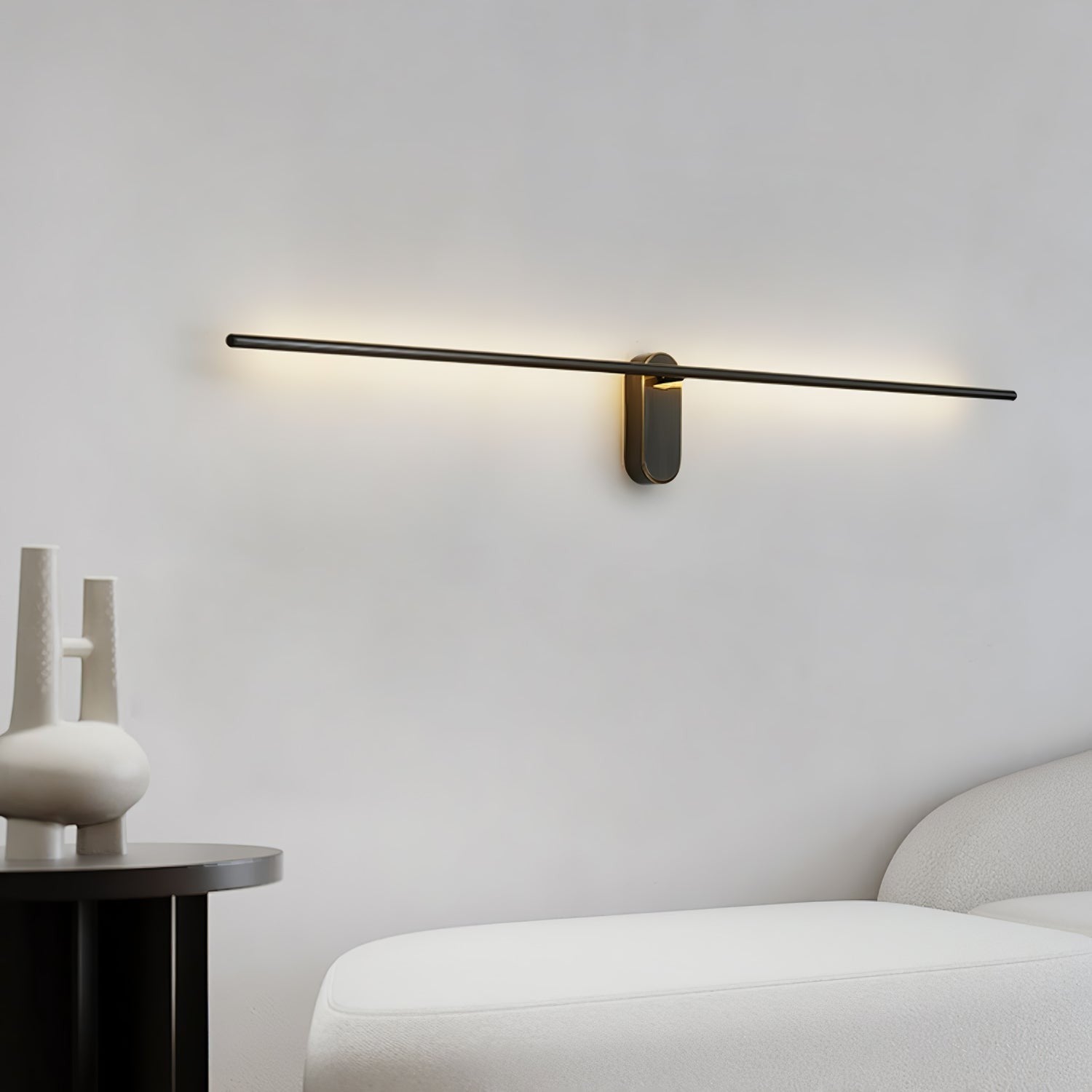 Linear Brass Wall Sconce