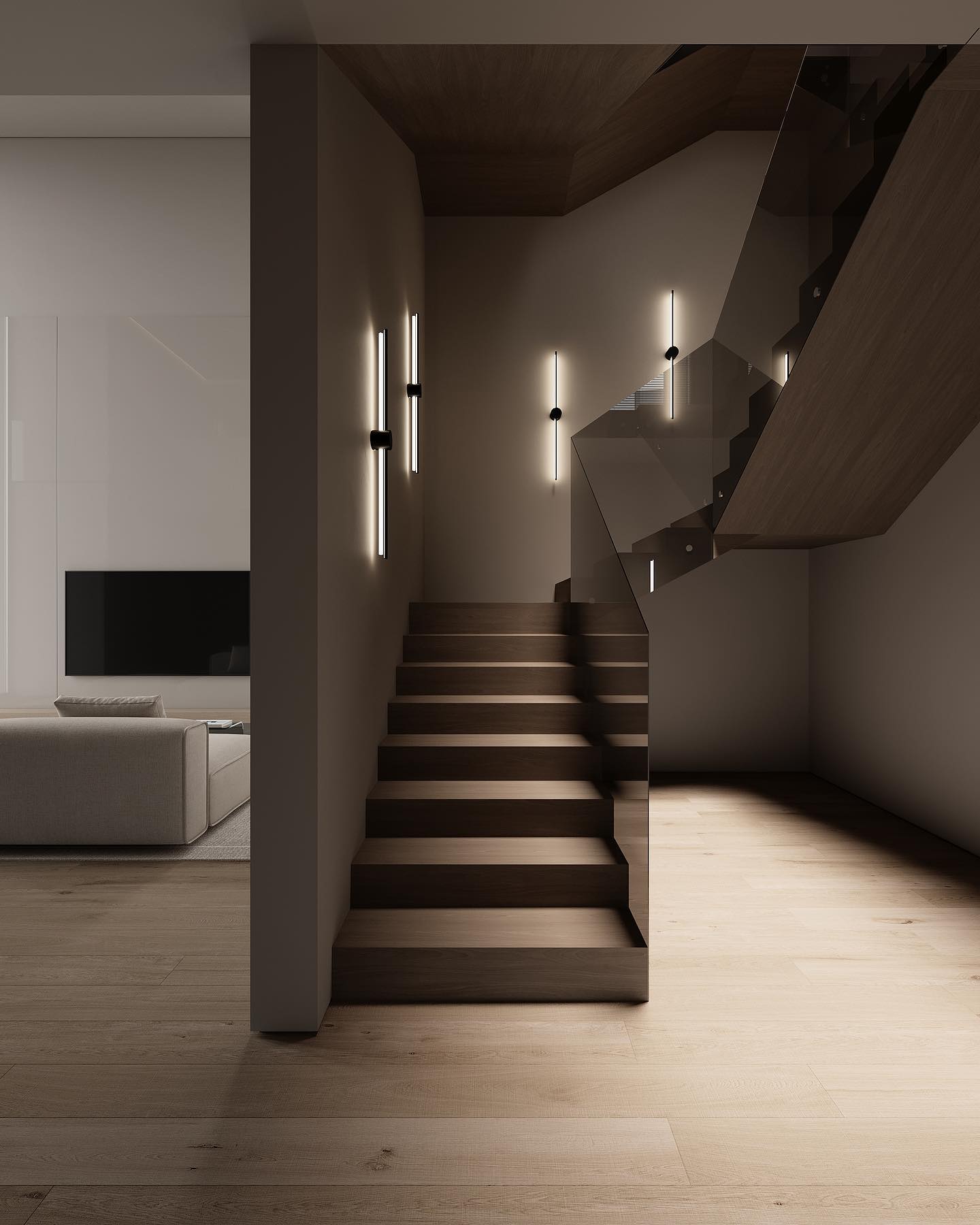 Linear LED Wall Light