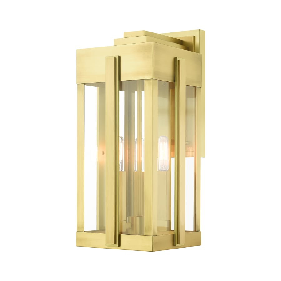 Lexington 3-Light 18" Tall Outdoor Wall Sconce