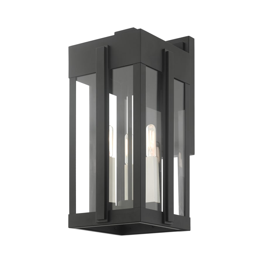 Lexington 3-Light 18" Tall Outdoor Wall Sconce