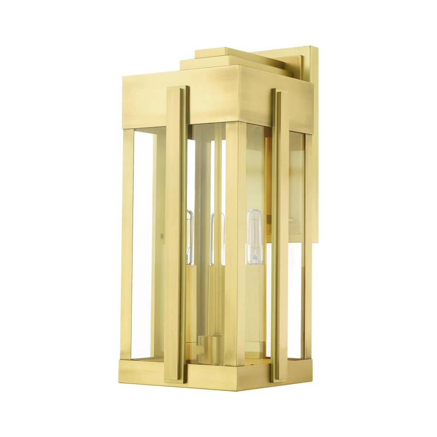 Lexington 3-Light 18" Tall Outdoor Wall Sconce