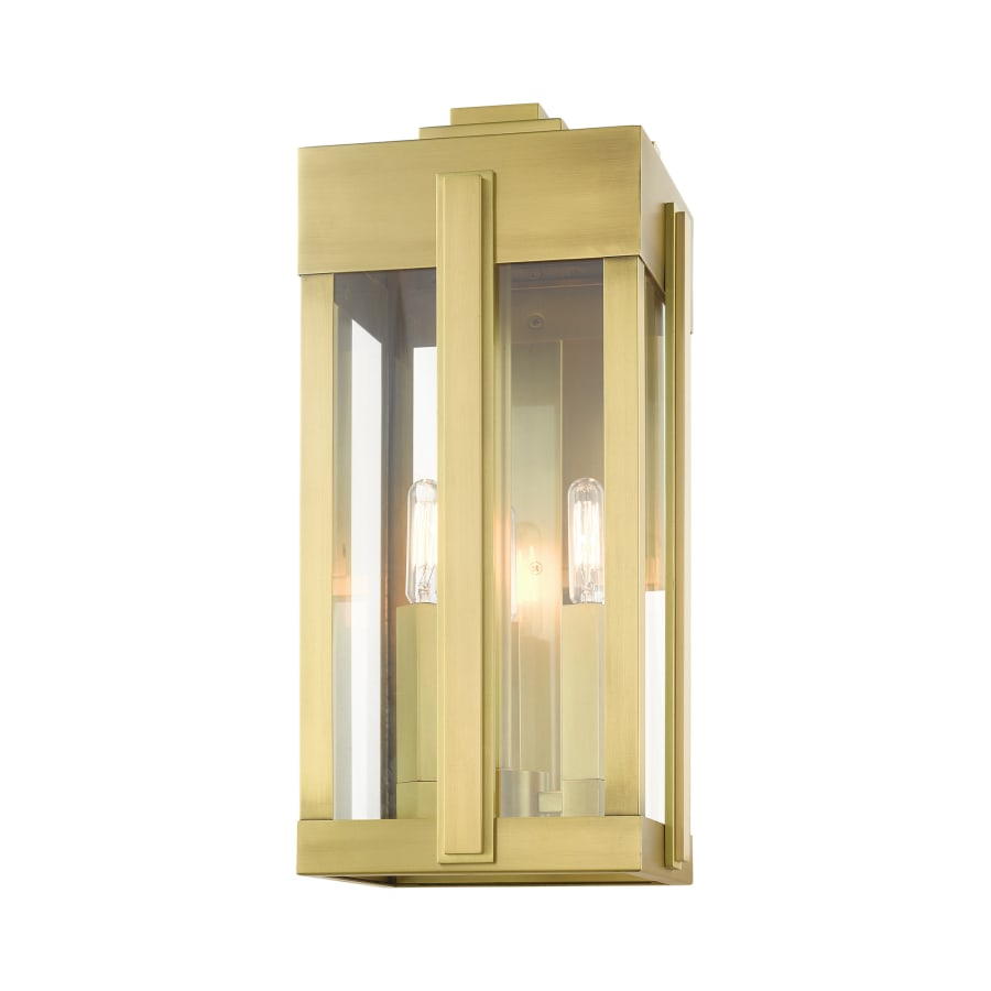 Lexington 3-Light 18" Tall Outdoor Wall Sconce