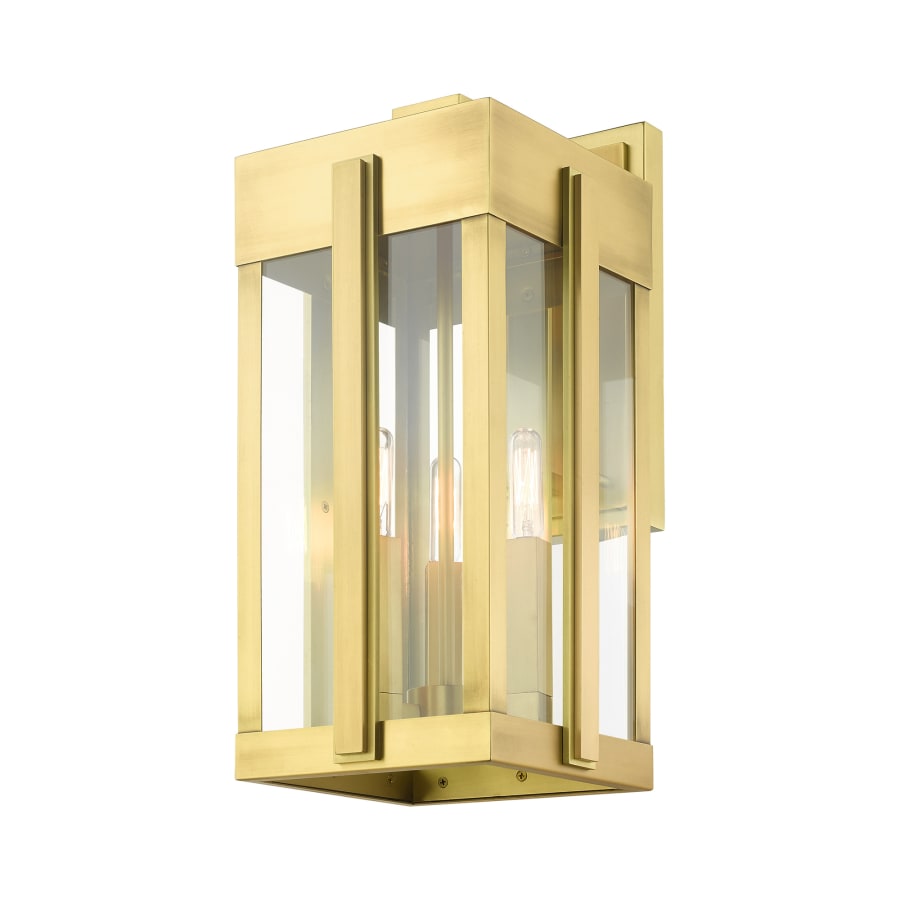 Lexington 3-Light 18" Tall Outdoor Wall Sconce