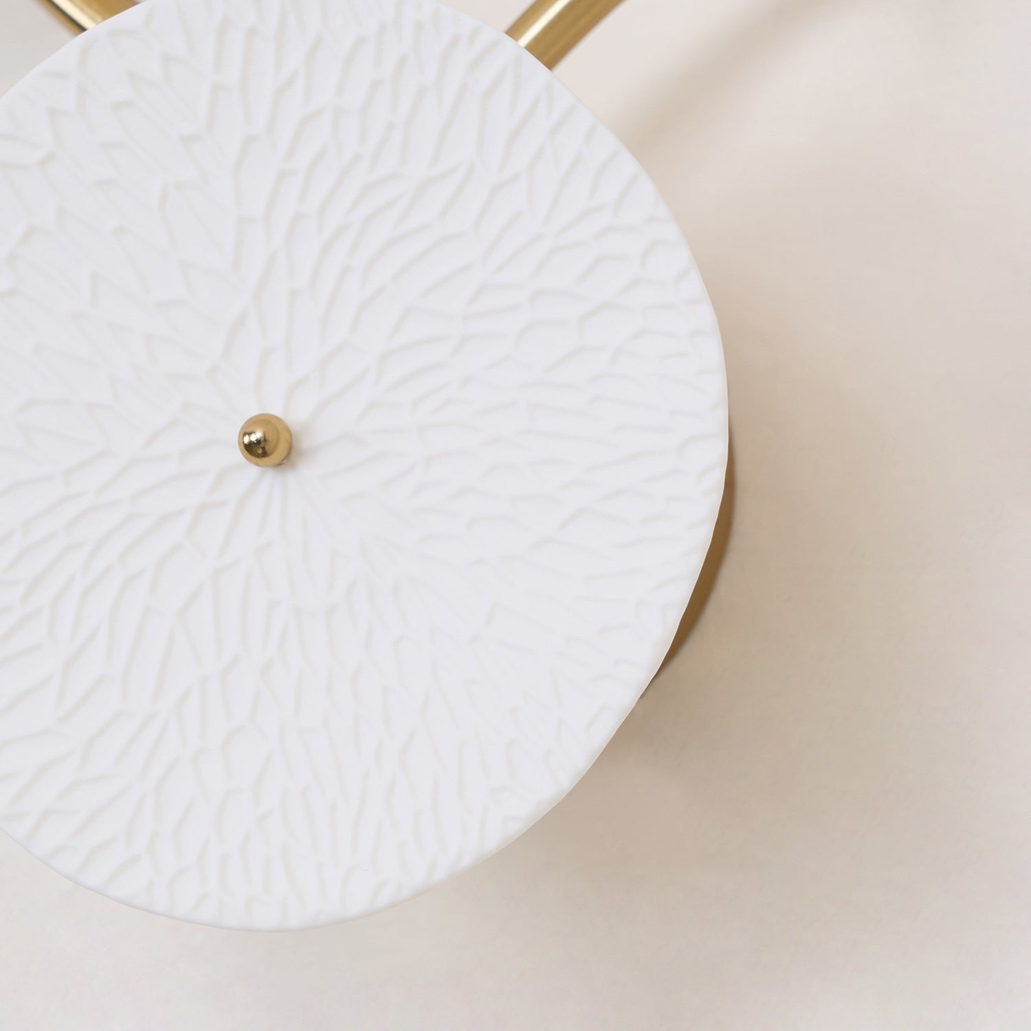 Lotus Cascade Ceramic Wall Light