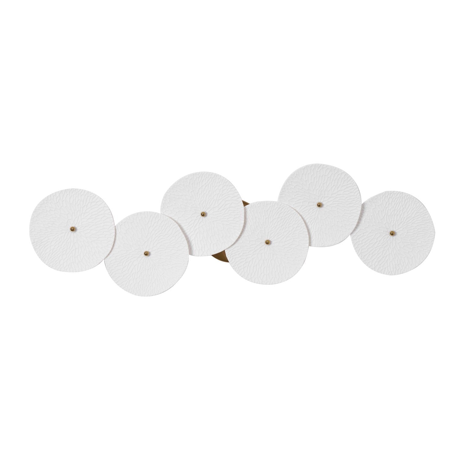 Lotus Cascade Ceramic Wall Light