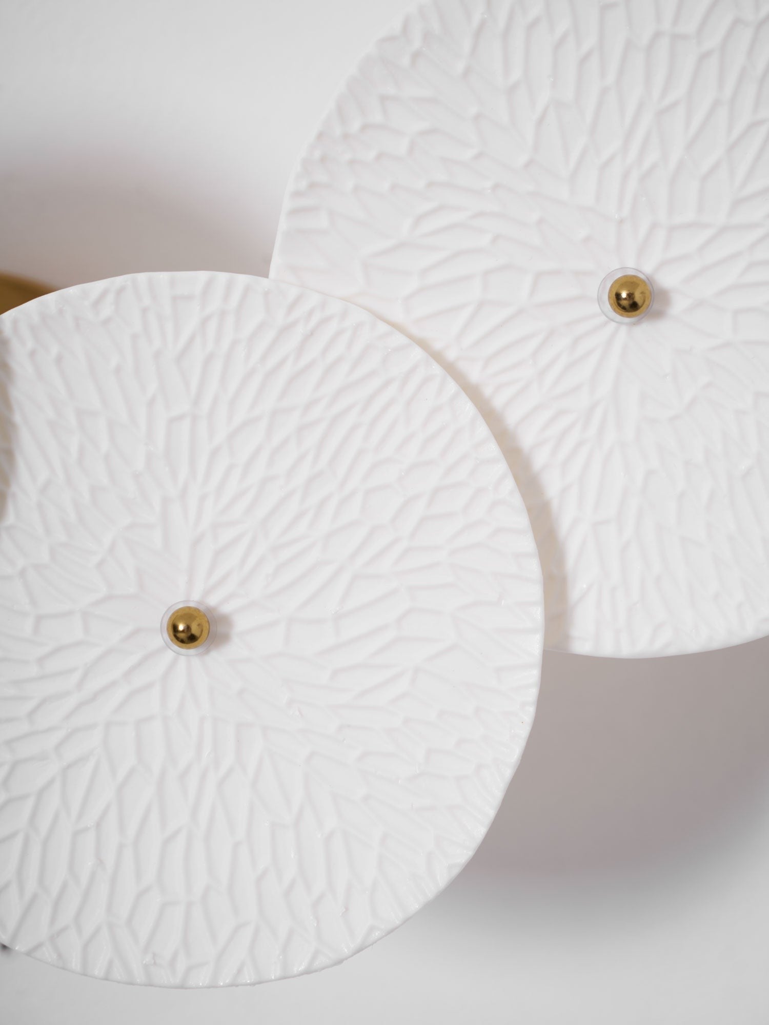 Lotus Cascade Ceramic Wall Light