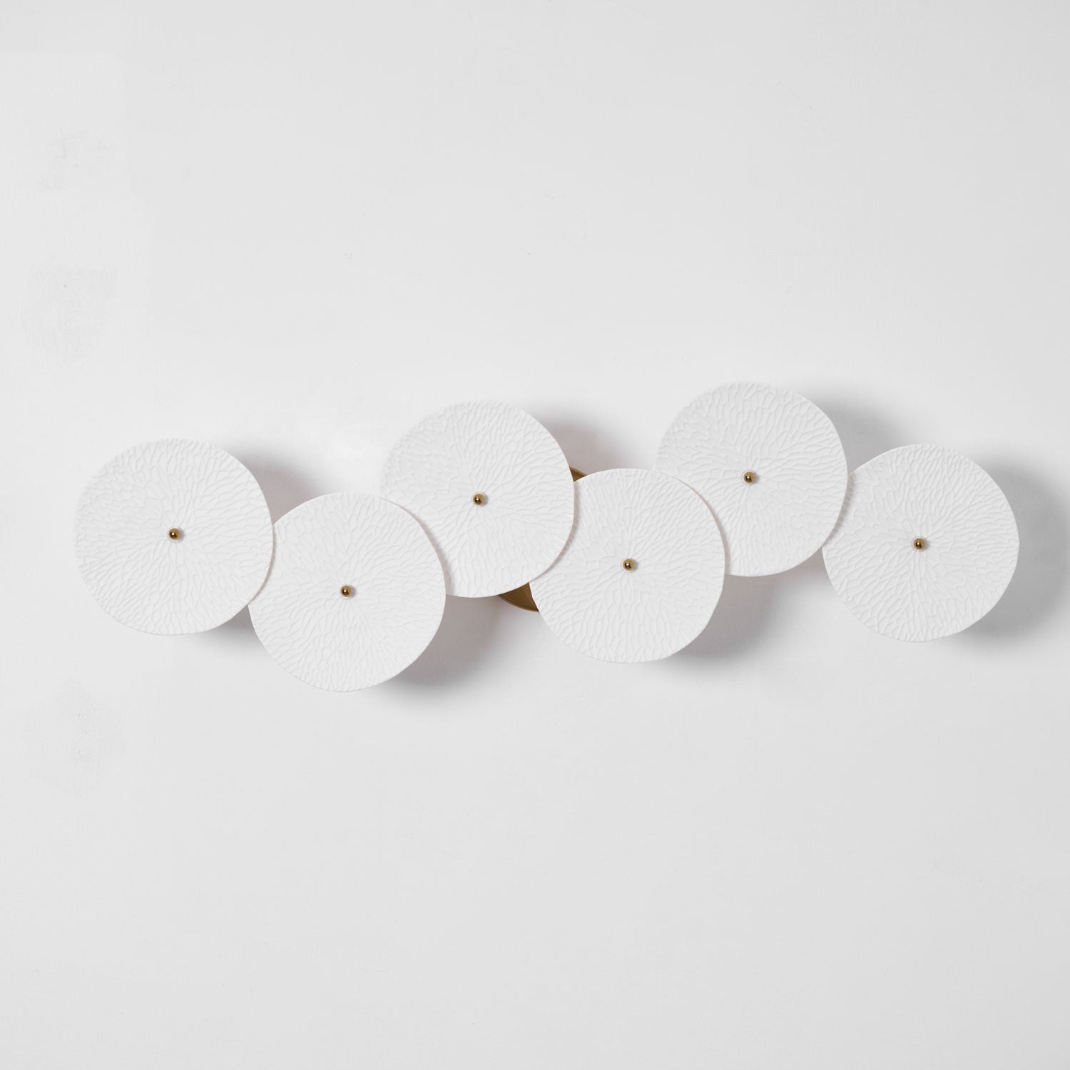 Lotus Cascade Ceramic Wall Light