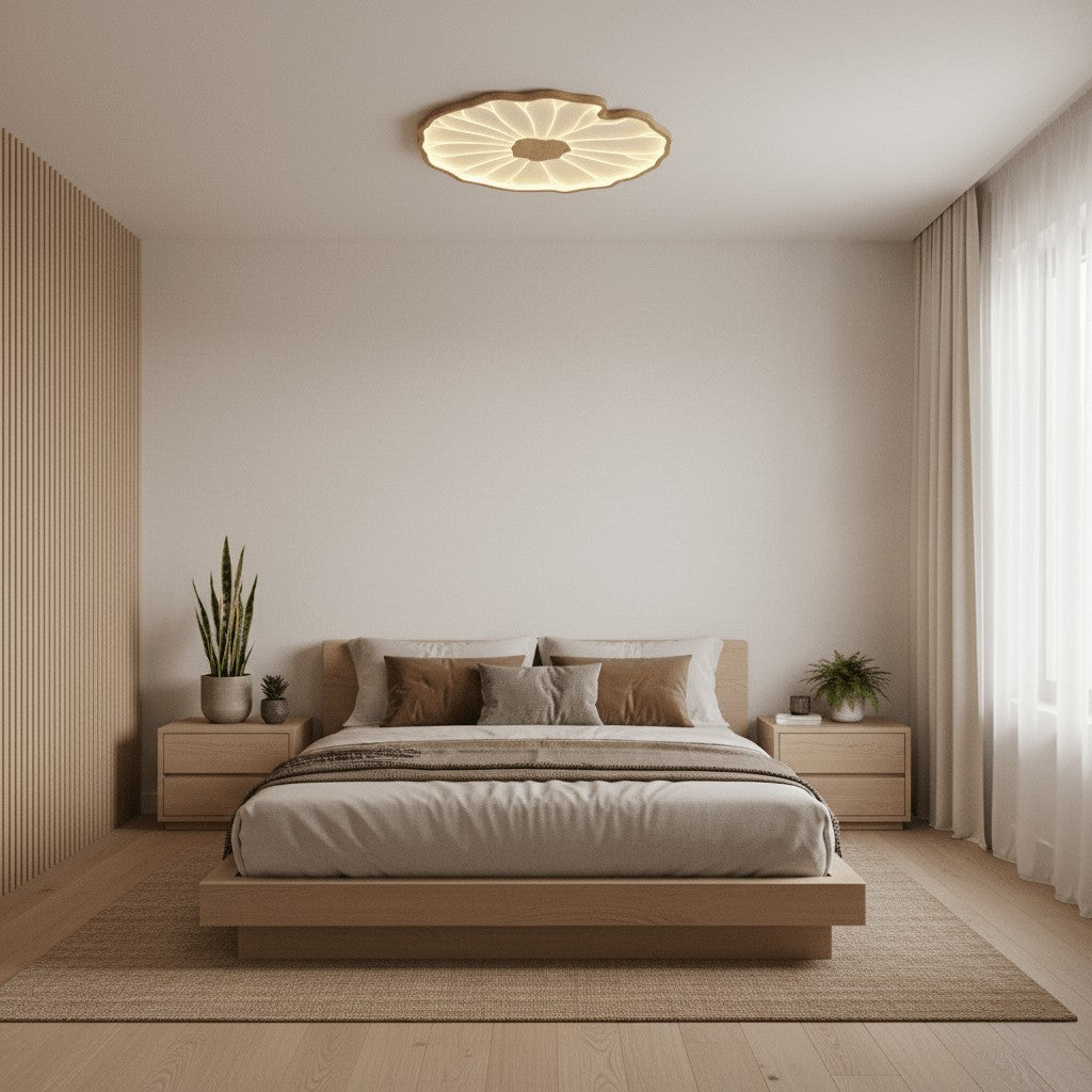 Lotus Leaf Acrylic Ceiling Light