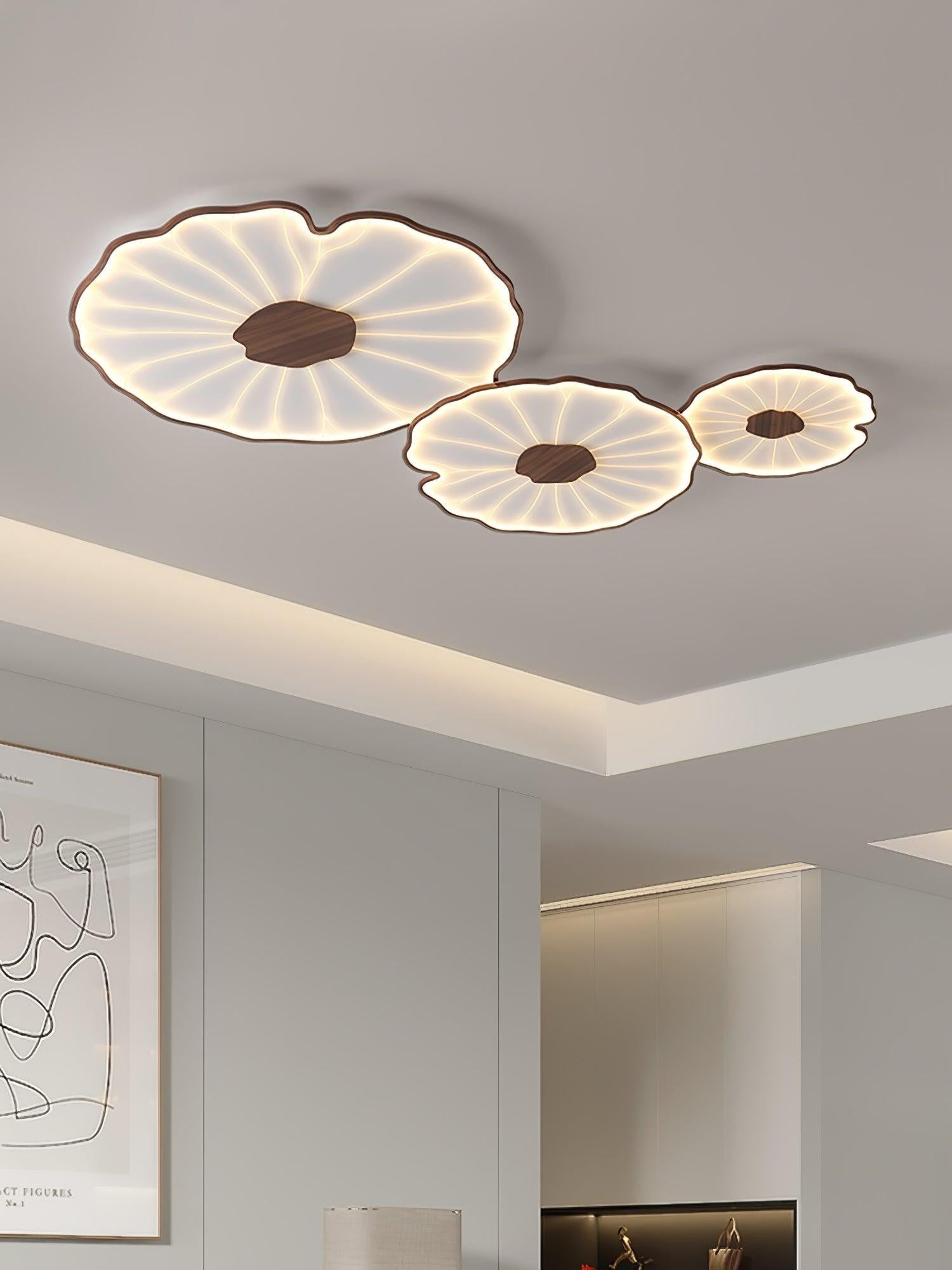 Lotus Leaf Acrylic Ceiling Light
