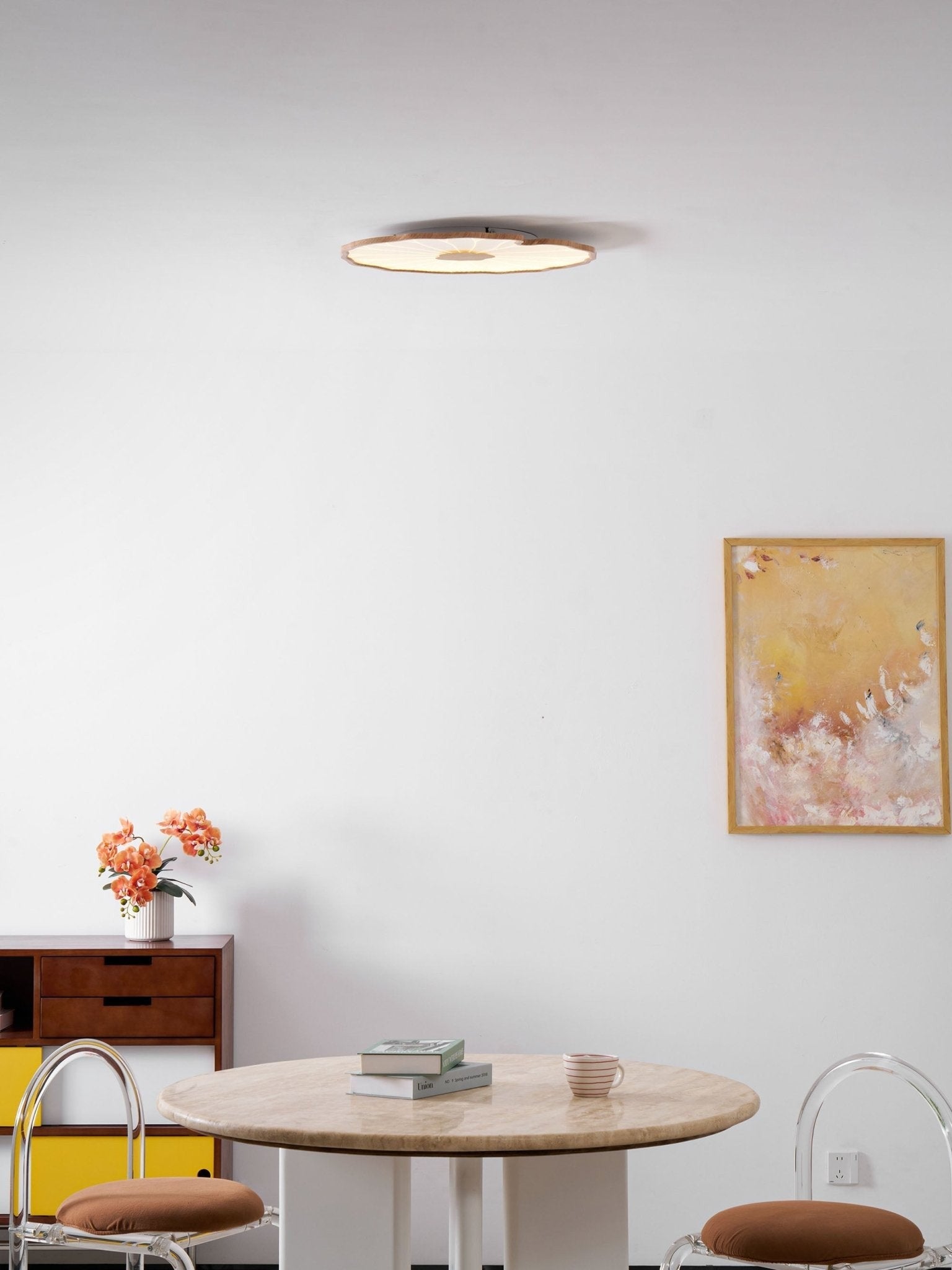 Lotus Leaf Acrylic Ceiling Light