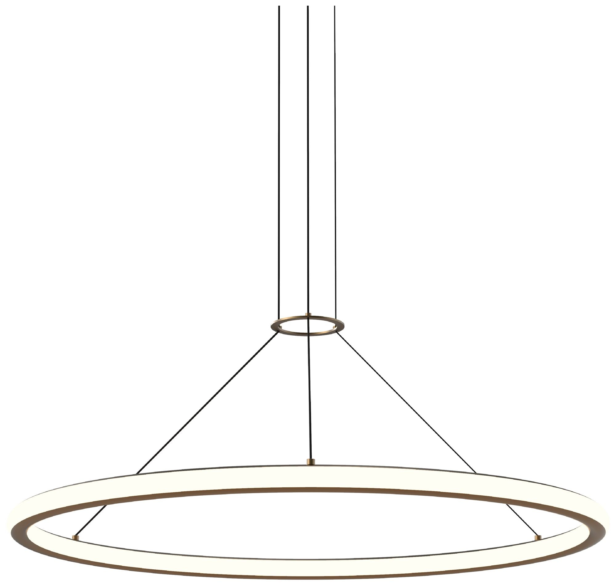 brass pendant light shown as a main product image for kitchen islands