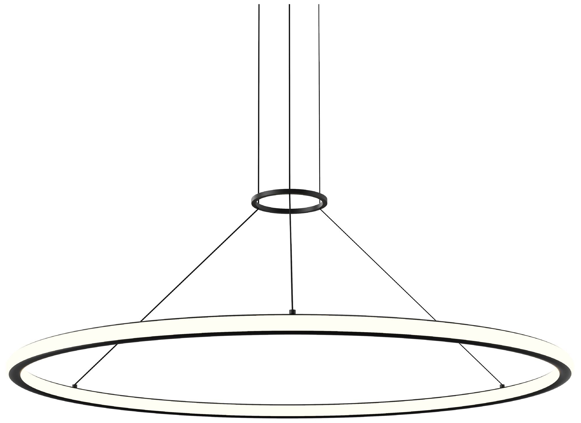 Luna 48" Round LED with 20 ft Cord Chandelier
