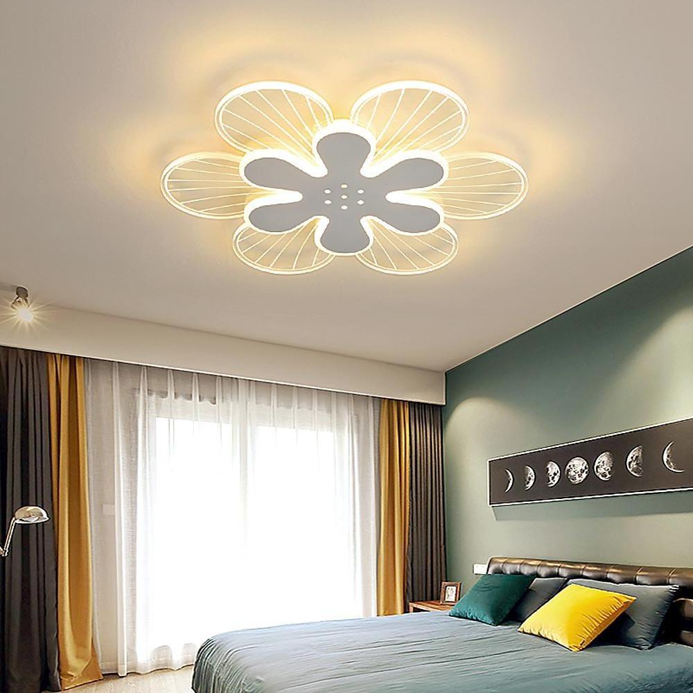 Novelty Stylish Flower LED Flush Mount Ceiling Light