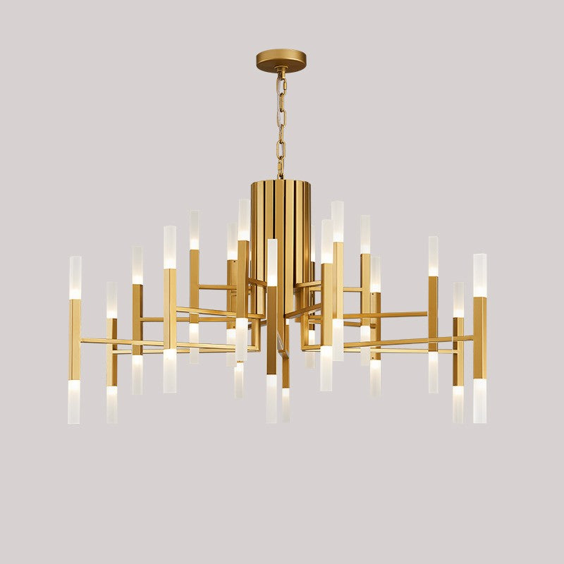 Modeen Design Simple Gold 36 Lights Chandelier