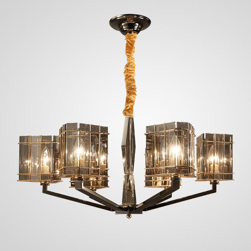 Postmodern American 6 Lights Beautiful Chandelier