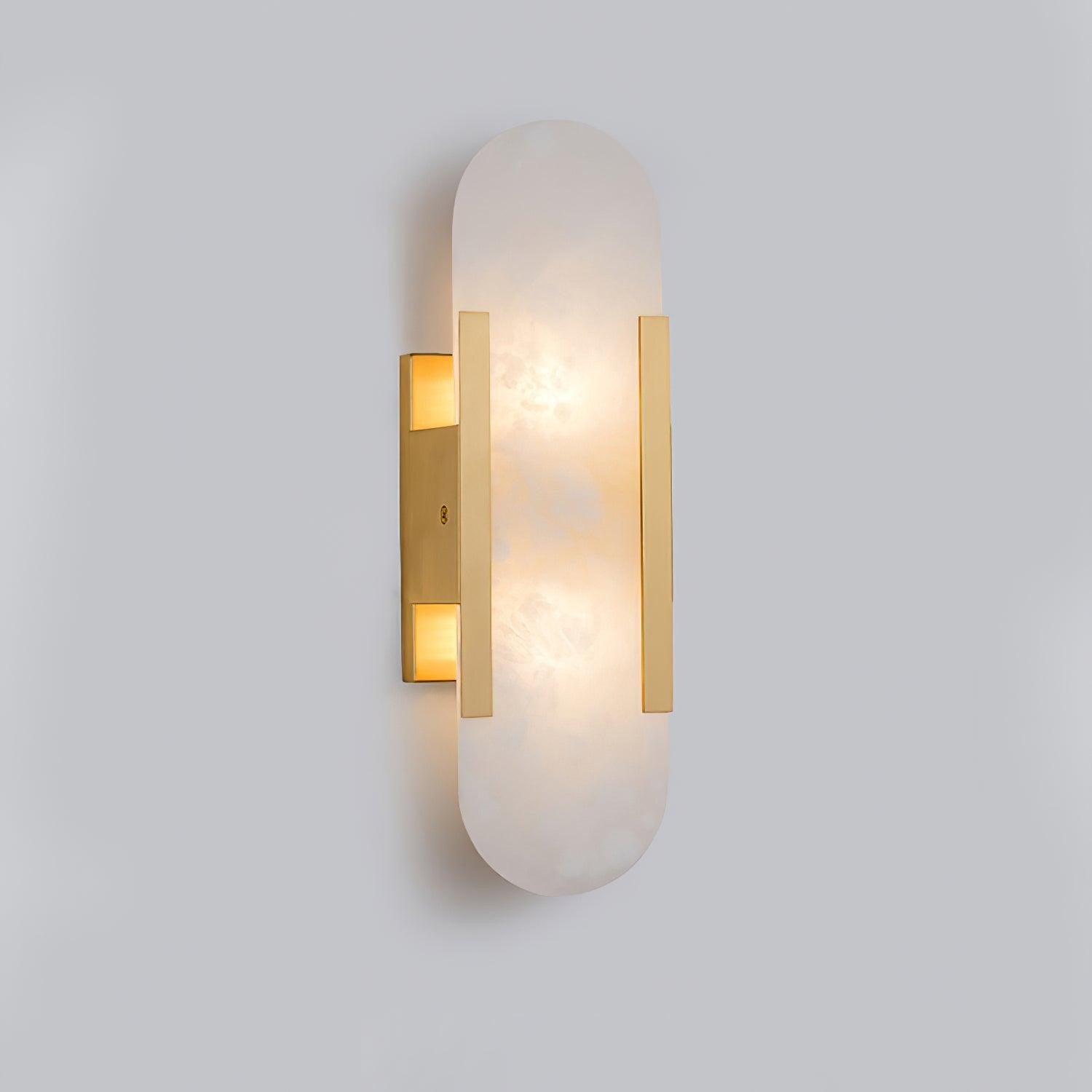Melange Alabaster Wall Sconce