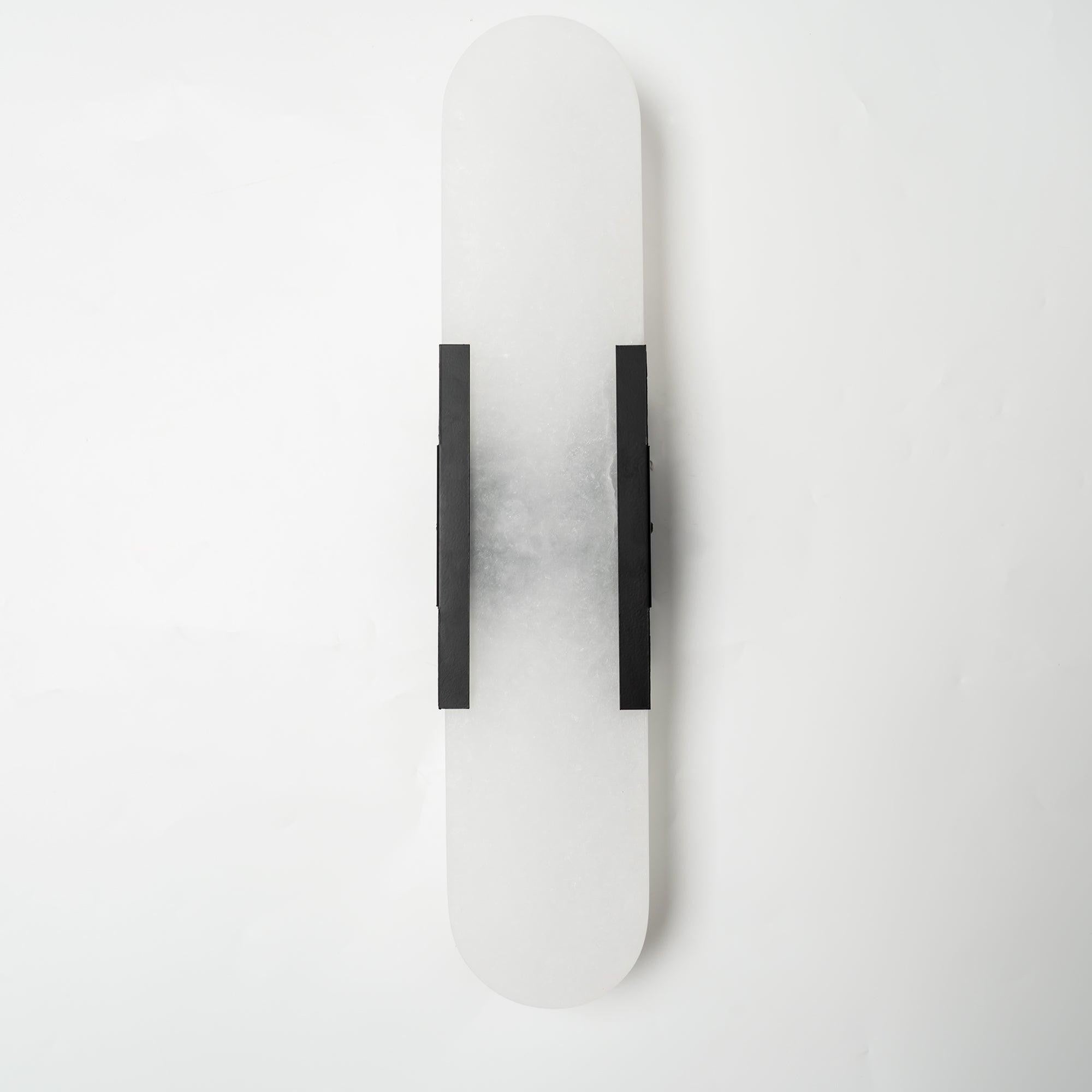 Melange Alabaster Wall Sconce