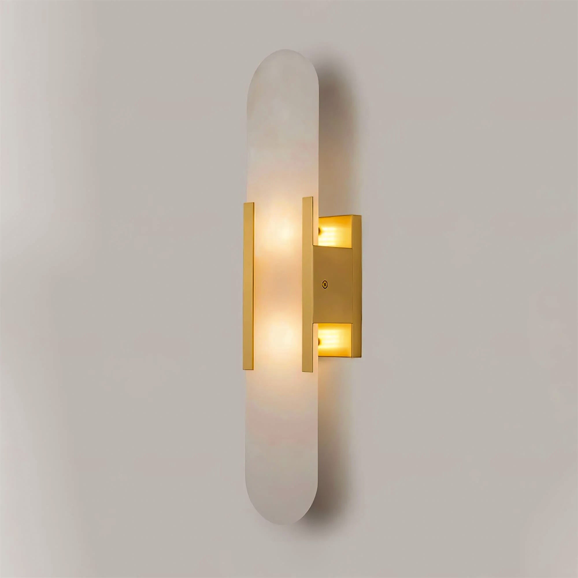 Melange Alabaster Wall Sconce