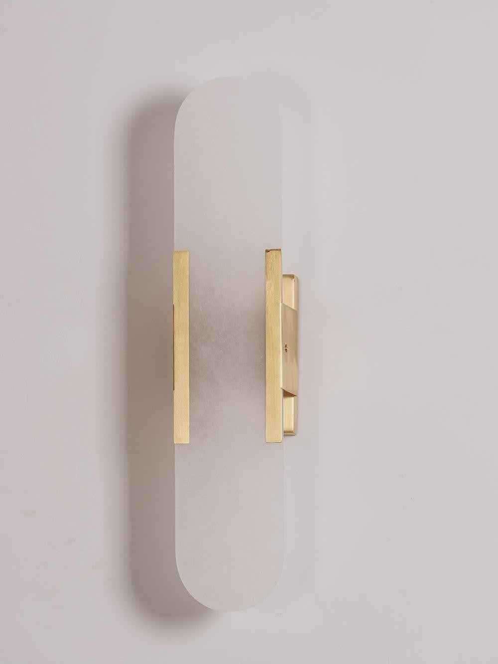 Melange Alabaster Wall Sconce