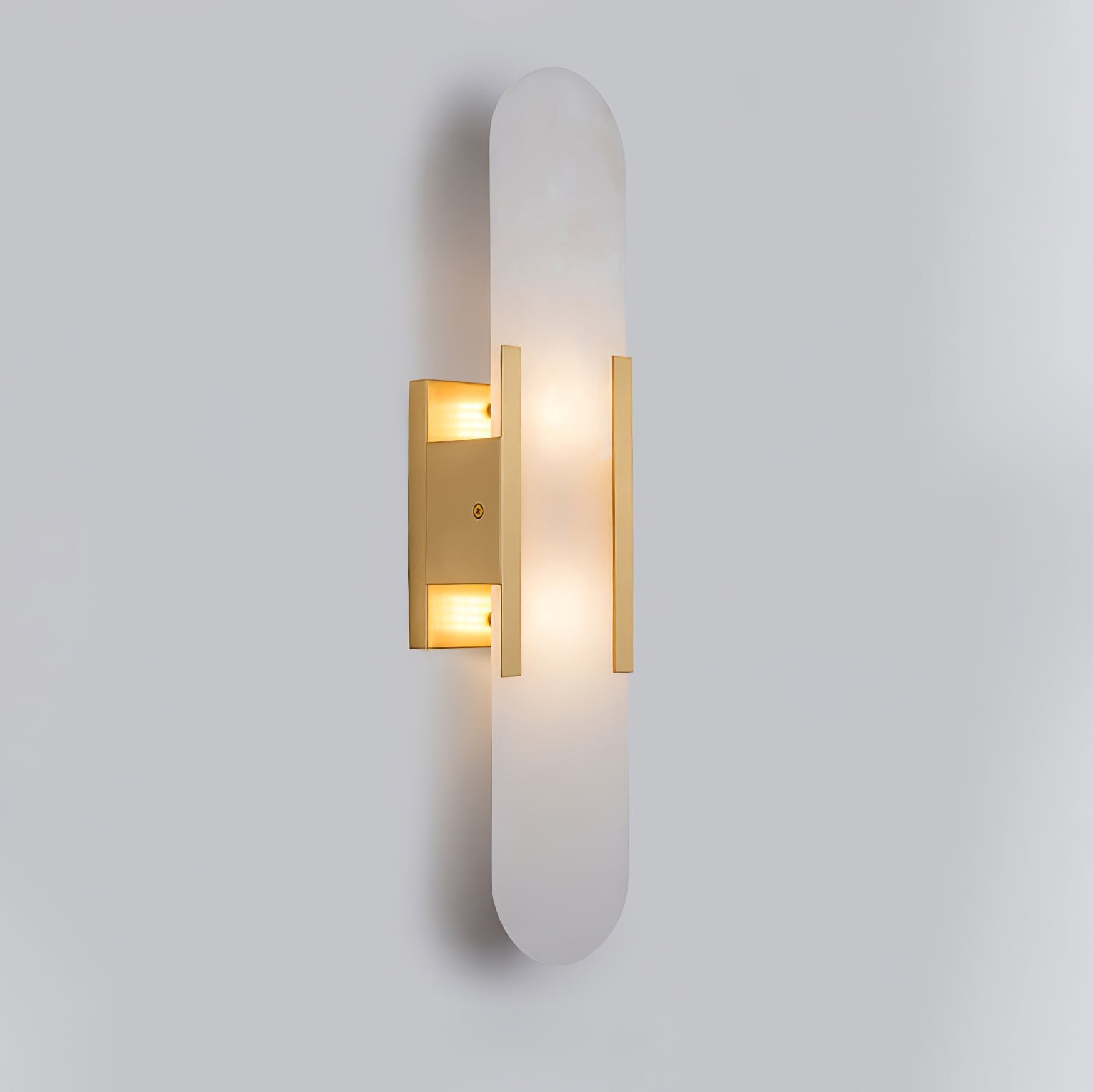 Melange Alabaster Wall Sconce