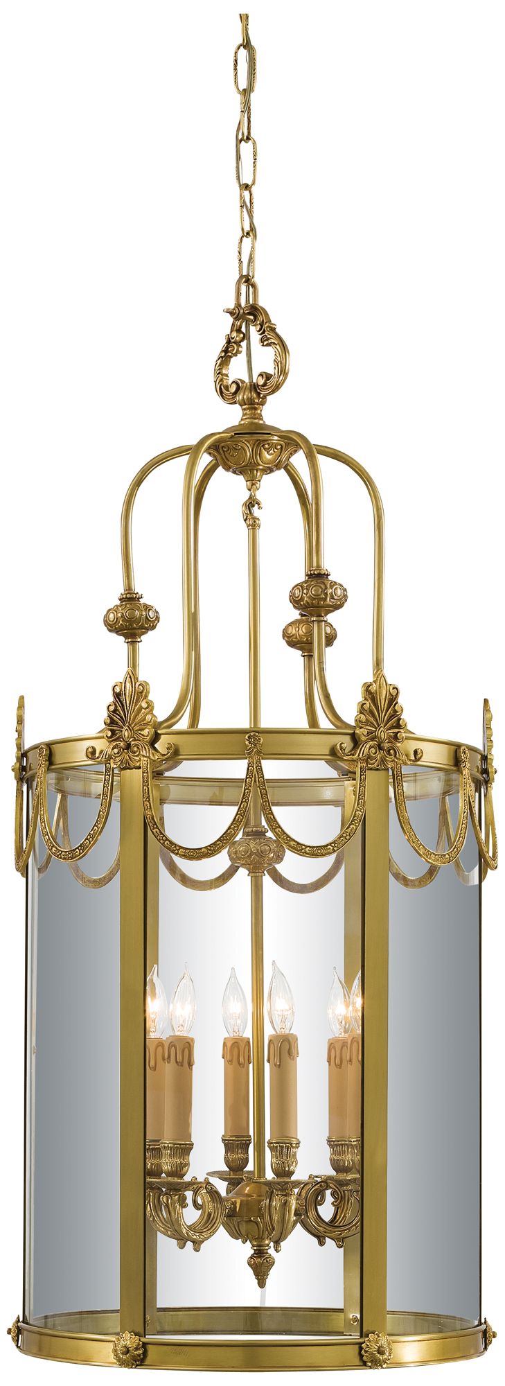Metropolitan 6-Light 18.75-in Dore Gold Chandelier