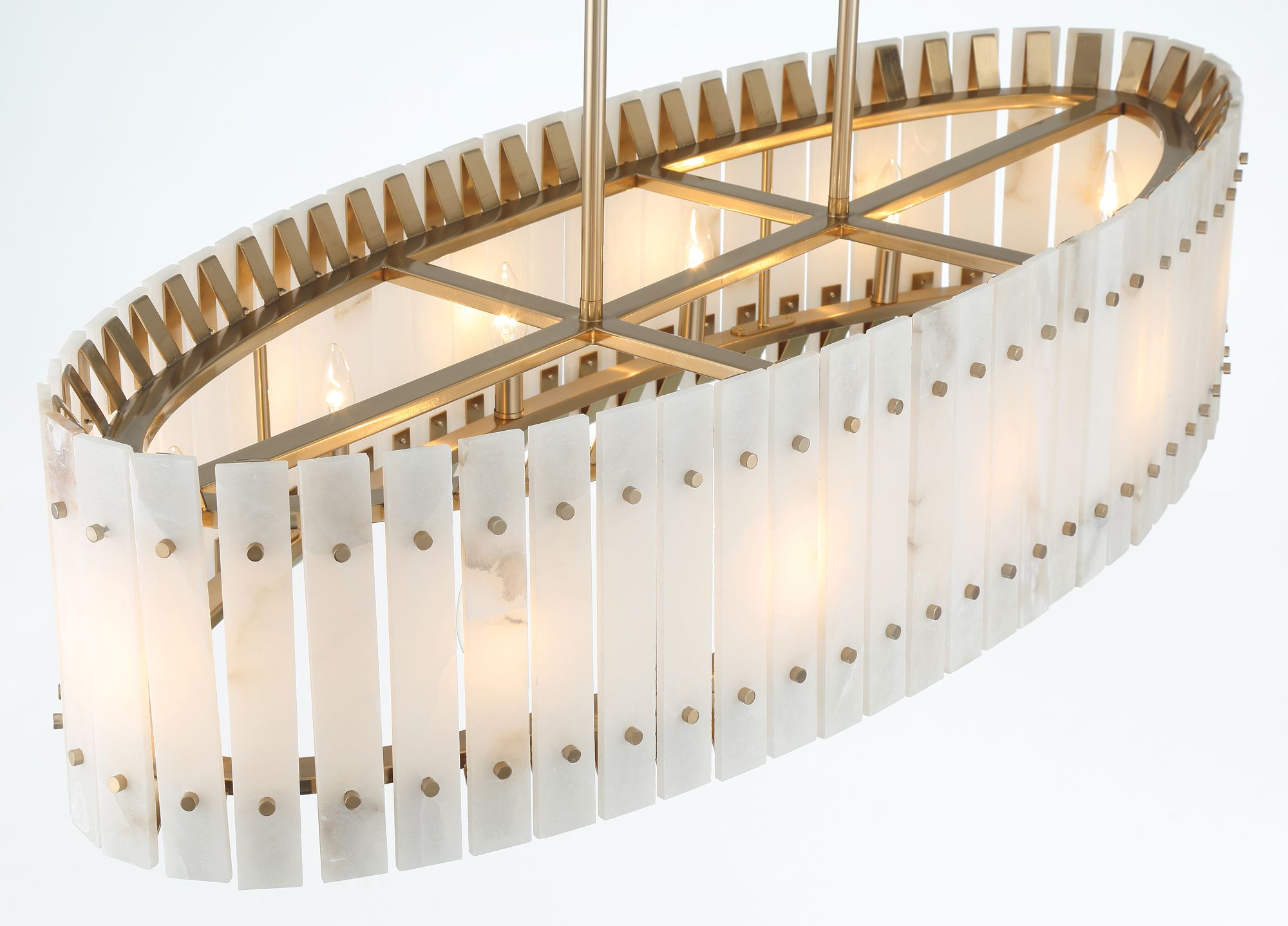 Metropolitan Bardon 5-Light 48.24-in Celeste Chandelier