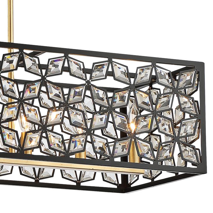 Metropolitan Brookcrest 39.25" Wide Crystal Chandelier