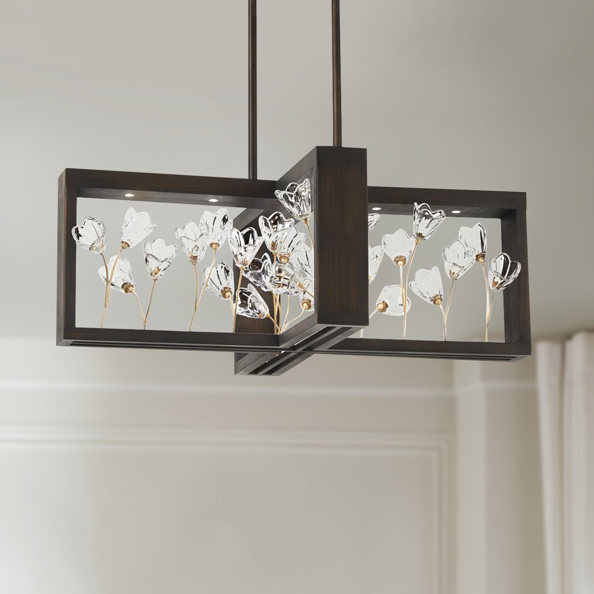 Metropolitan Maison Des Fleurs 30" Wide Chandelier