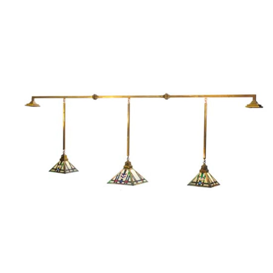 Prairie Wheat 3-Light 120" Wide Linear Pendant