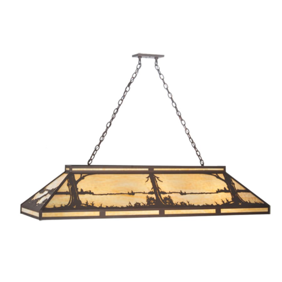 Quiet Pond 9-Light 61" Wide Linear Pendant