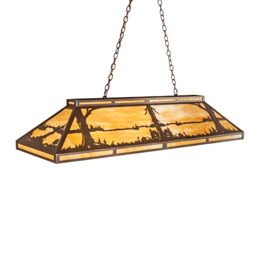 Quiet Pond 9-Light 61" Wide Linear Pendant