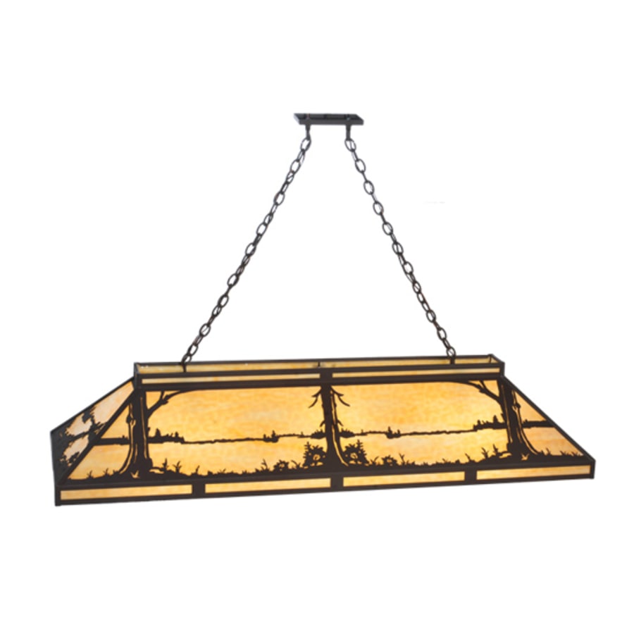 Quiet Pond 9-Light 61" Wide Linear Pendant