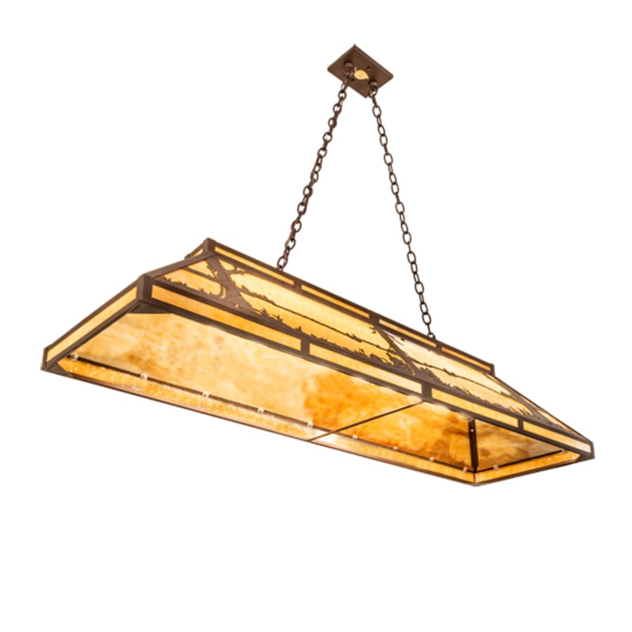 Quiet Pond 9-Light 61" Wide Linear Pendant