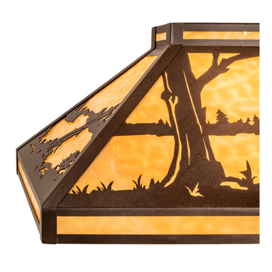 Quiet Pond 9-Light 61" Wide Linear Pendant