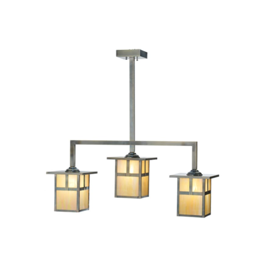 Mission 3-Light 38" Wide Linear Pendant