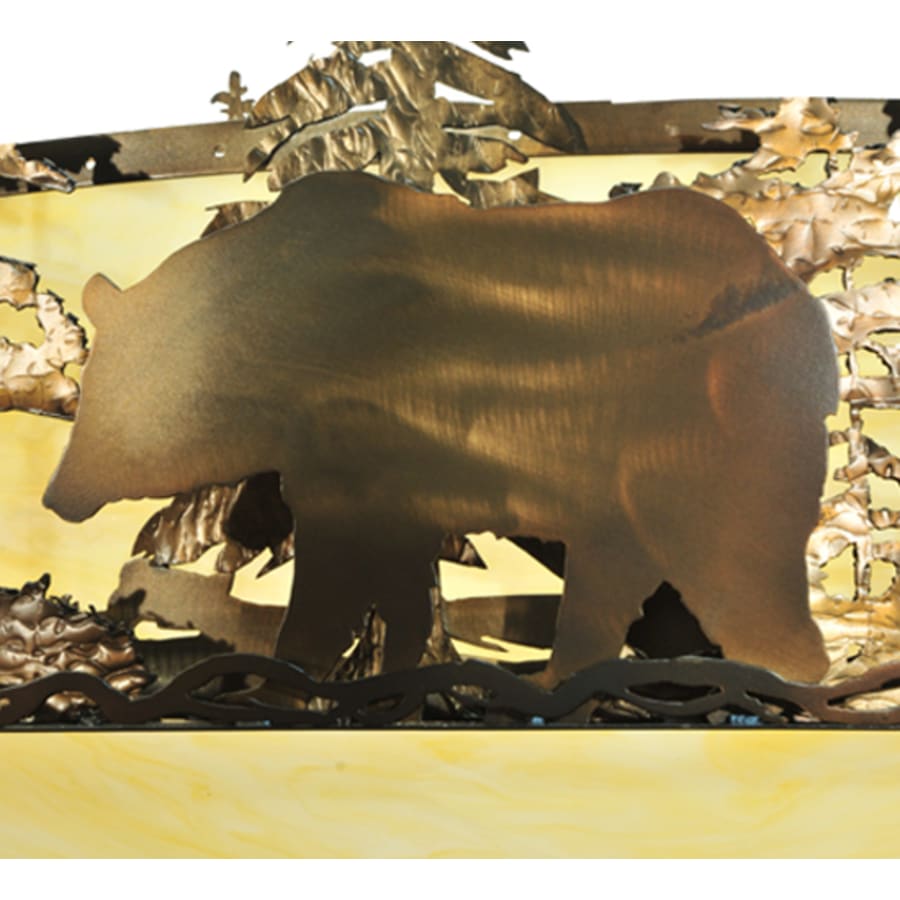 Wildlife 10-Light 62" Wide Pendant