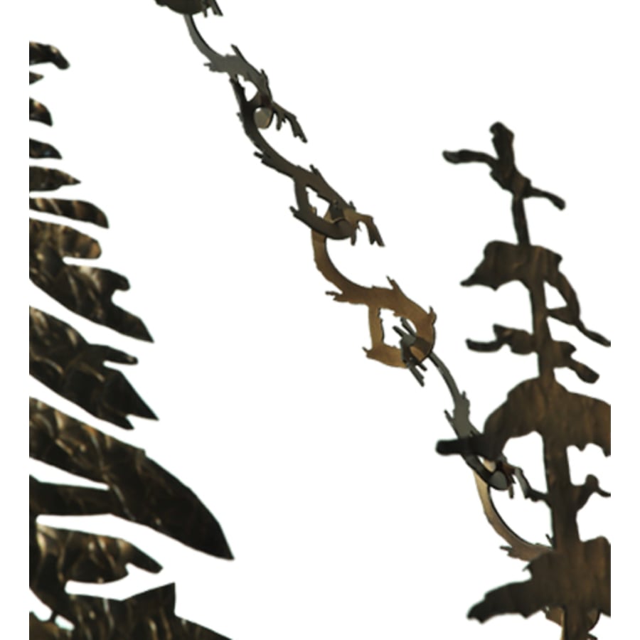 Wildlife 10-Light 62" Wide Pendant