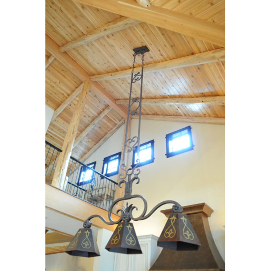 DaCapa 3-Light 64" Wide Linear Pendant detail view 4