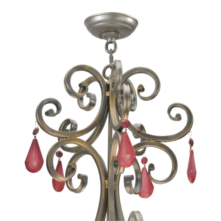 Jeri 4-Light 28" Wide Crystal Pendant