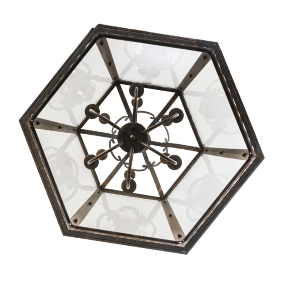 Estancia 12-Light 27" Wide Taper Candle Pendant