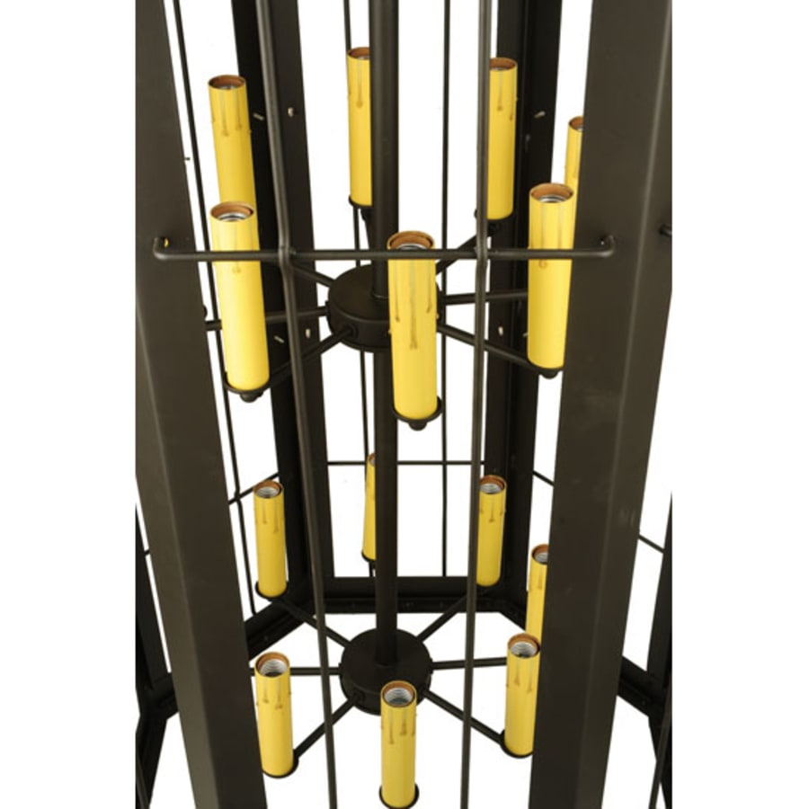 West Albany 16-Light 38" Wide Taper Candle Pendant