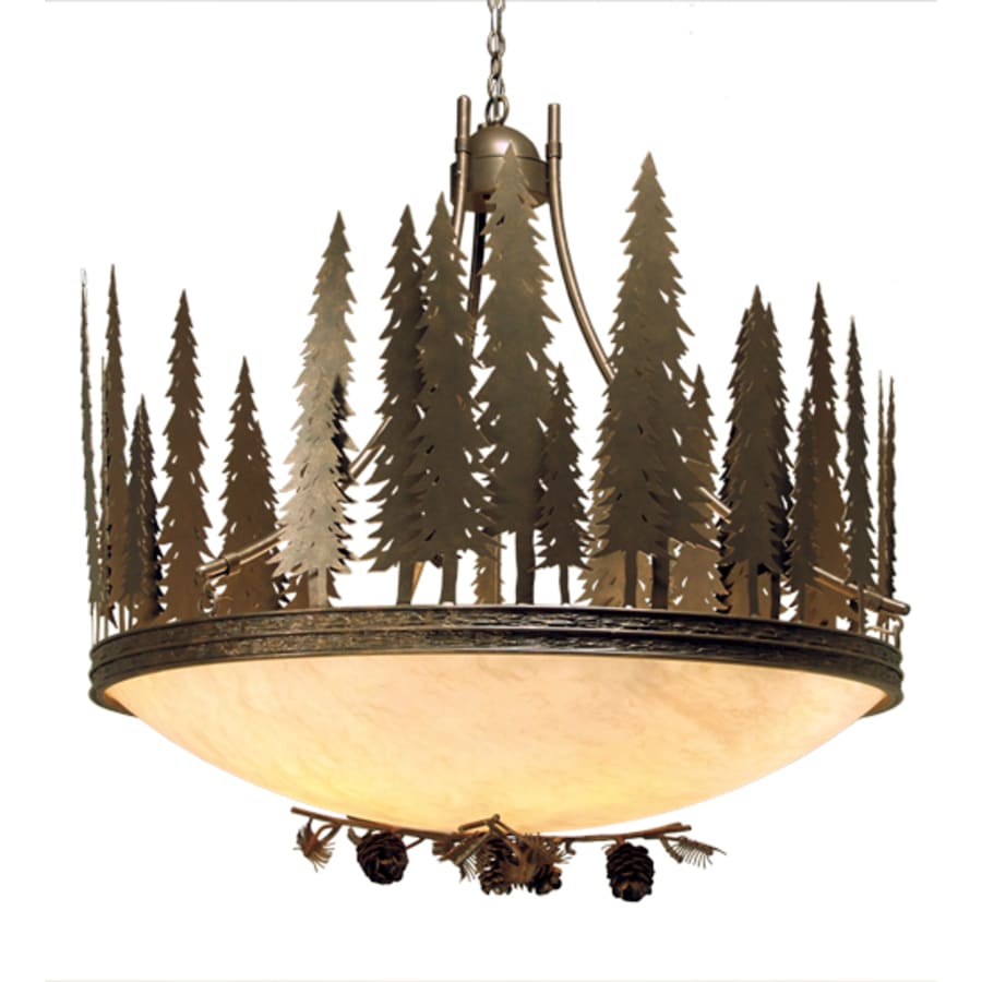 Towering Pines 8-Light 48" Wide Pendant