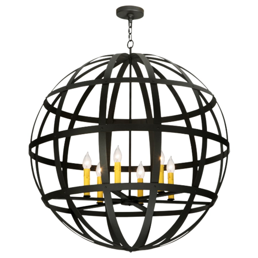 Atlas 6-Light 42" Wide Taper Candle Pendant