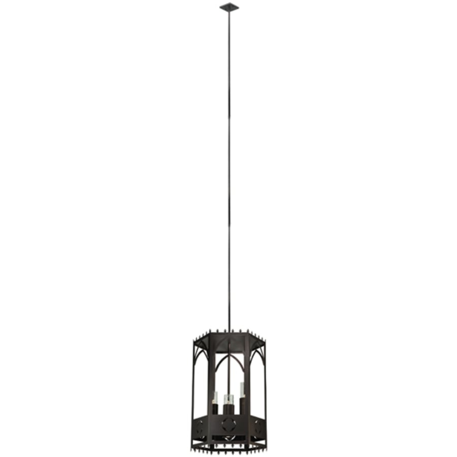 Woolf 3-Light 24" Wide Pillar Candle Pendant detail view 6