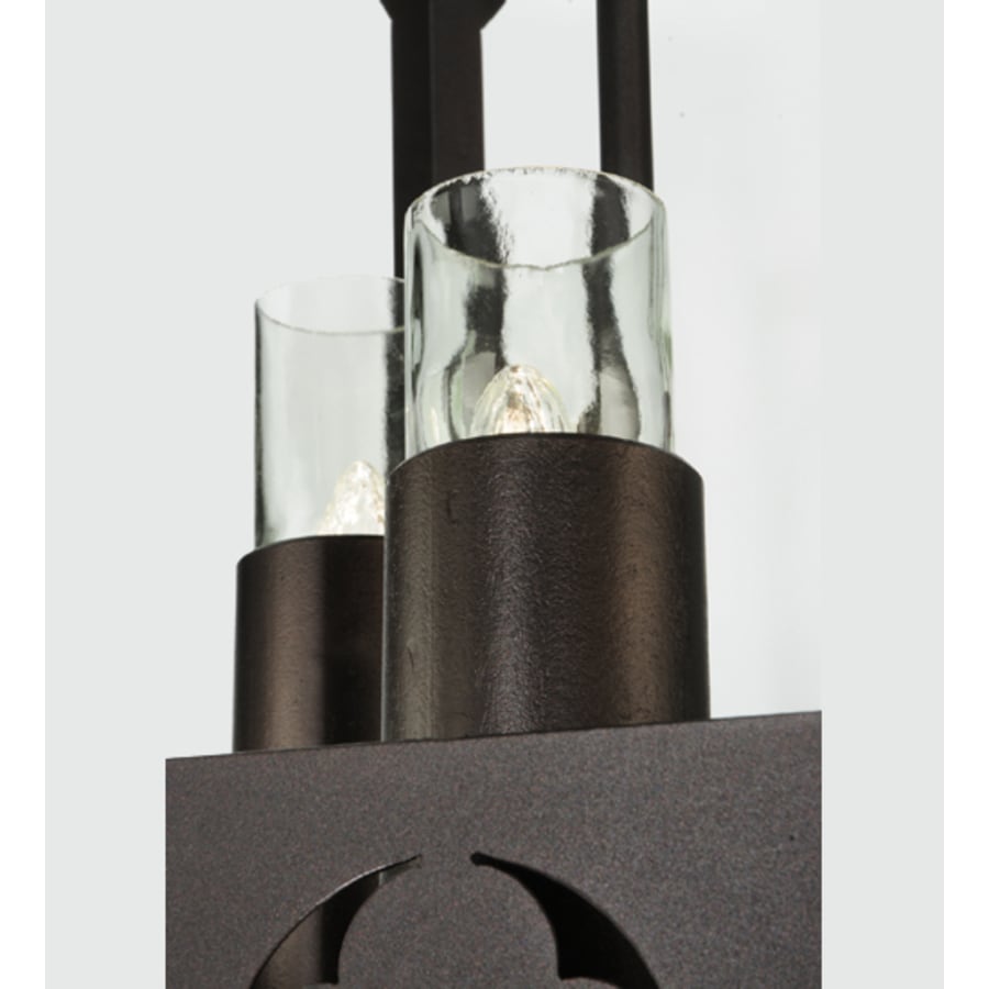 Woolf 3-Light 24" Wide Pillar Candle Pendant detail view 14