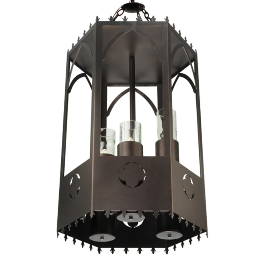 Woolf 3-Light 20" Wide Pillar Candle Pendant