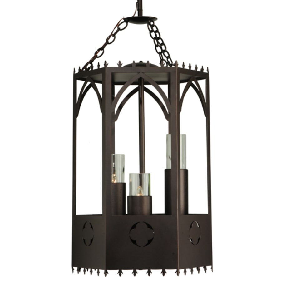 Woolf 3-Light 20" Wide Pillar Candle Pendant