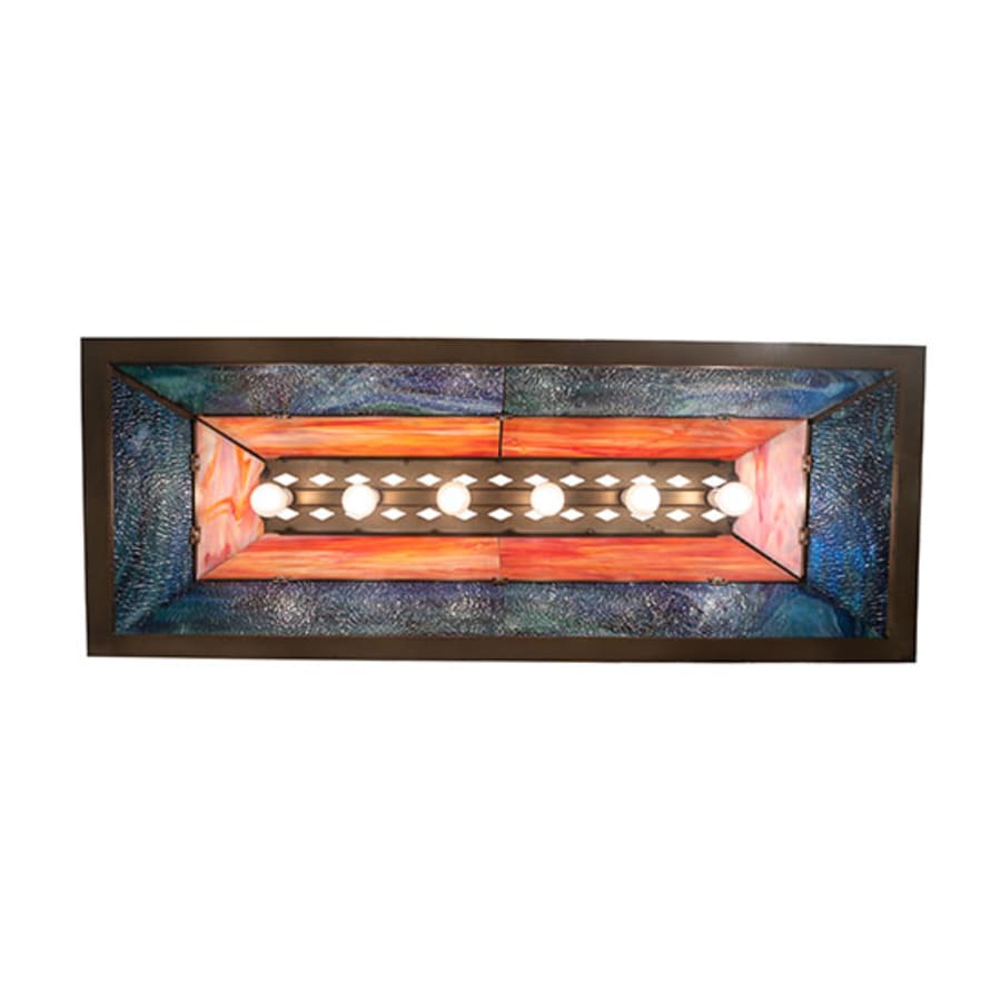 Long Bear 6-Light 50" Wide Linear Pendant